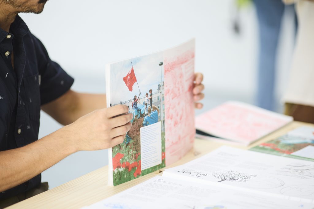 Collectif La Mémoriathèque - Atelier Soriso - risographie - jardins ouvriers Aubervilliers